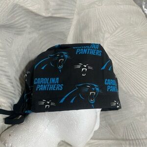 Sports; Carolina Panthers men’s scrub hat